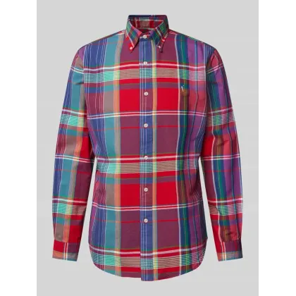 Zdjęcie Koszula casualowa o kroju custom fit z kołnierzykiem typu button down