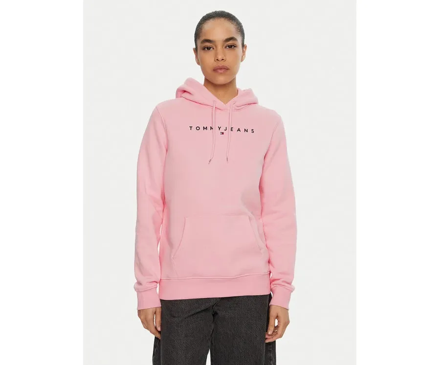obrazek 1 Tommy Jeans Bluza Linear DW0DW17324 Różowy Regular Fit