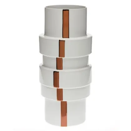 Picture An avant-garde vase in the shape of connected cylinders - Byfly