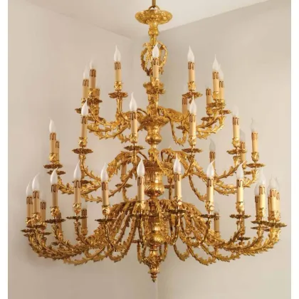 Zdjęcie Stylowy żyrandol MER 373/48 do salonu lub sypialni