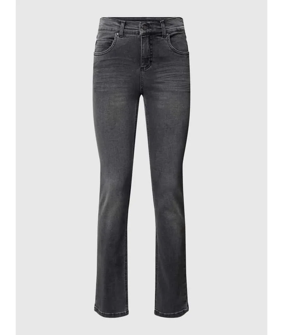 obrazek 1 Jeansy o kroju regular fit z naszywką z logo model ‘CICI 34’