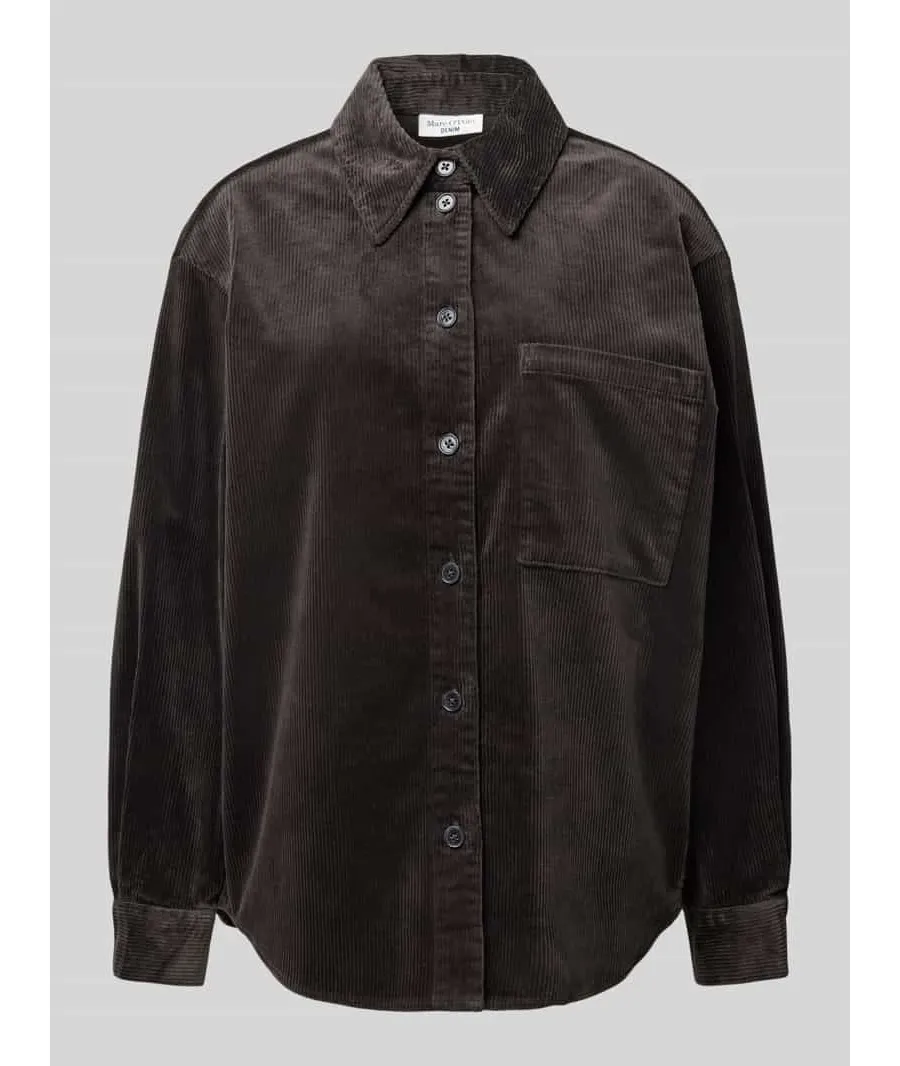 obrazek 1 Bluzka koszulowa z listwą guzikową