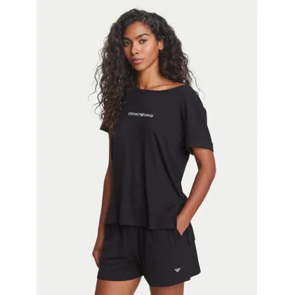 Zdjęcie Emporio Armani T-Shirt EW000780 AF12192 UC001 Czarny Regular Fit