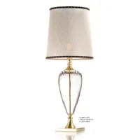 Picture Table lamp with clear Florentine crystal – Il Paralume Marina