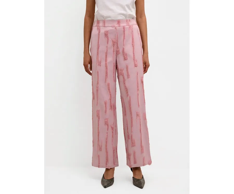 obrazek 1 Karen by Simonsen Spodnie materiałowe Masha 10104778 Różowy Relaxed Fit