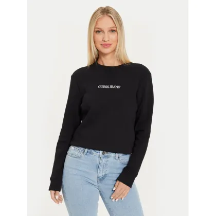 Zdjęcie Guess Jeans Bluza W4YQ10 KC811 Czarny Classic Fit