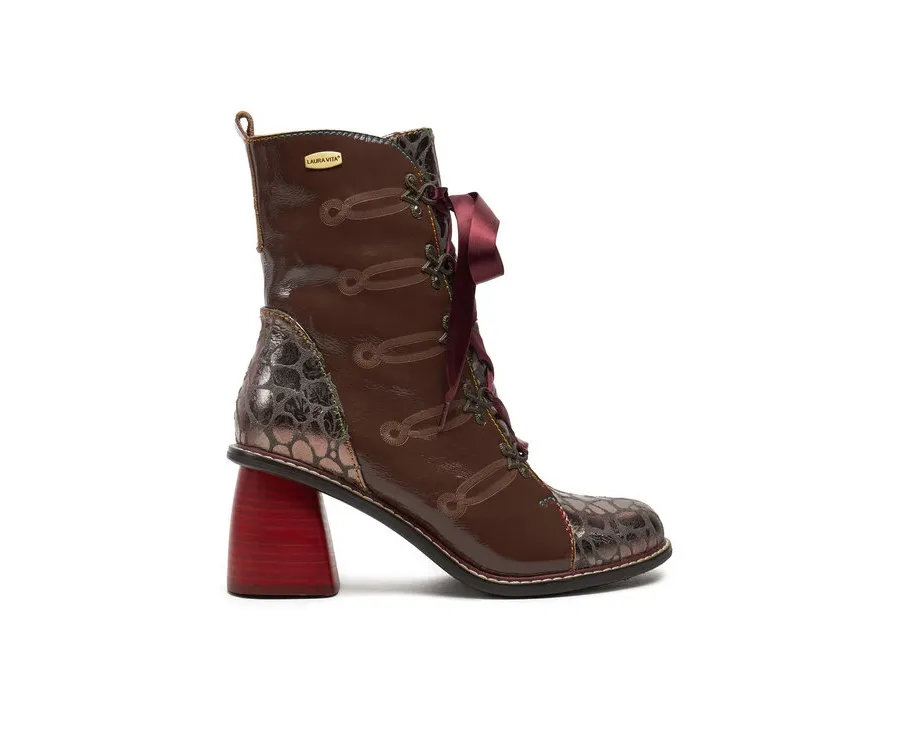 obrazek 1 Laura Vita Botki Evcao 311 Brązowy