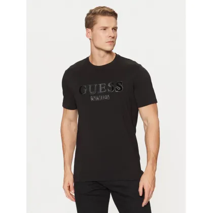Zdjęcie Guess T-Shirt M5RI12 J1314 Czarny Slim Fit