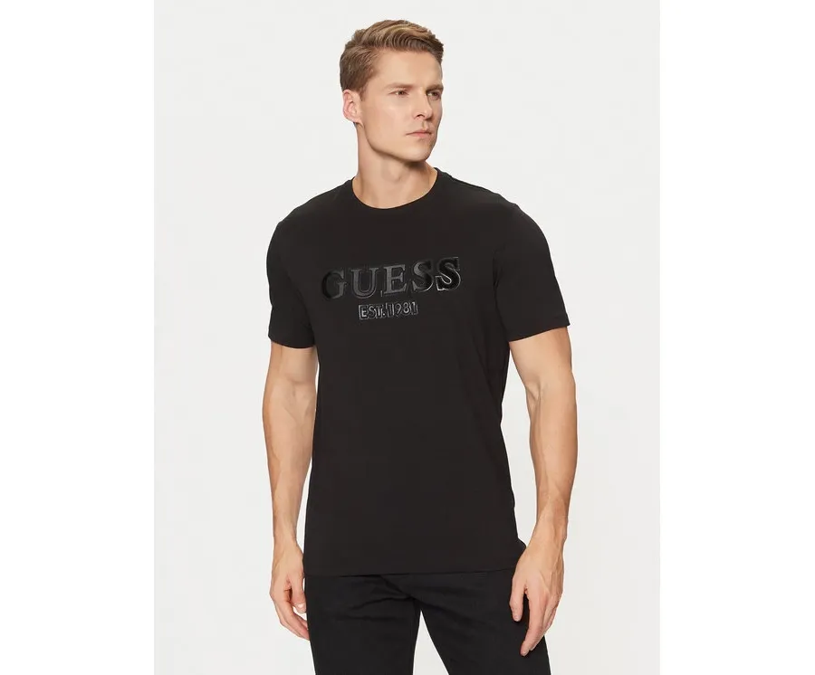 obrazek 1 Guess T-Shirt M5RI12 J1314 Czarny Slim Fit