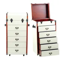 Zdjęcie Stylowa komoda z wiktoriańskiego kufra