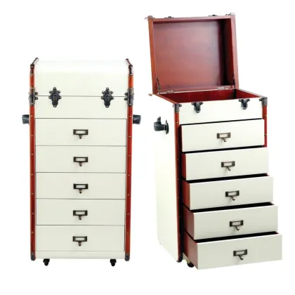 Zdjęcie Stylowa komoda z wiktoriańskiego kufra