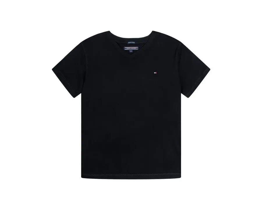 obrazek 1 Tommy Hilfiger T-Shirt Boys Basic KB0KB04142 Czarny Regular Fit