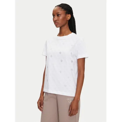 Zdjęcie Guess T-Shirt V5GI16 I3Z14 Biały Regular Fit