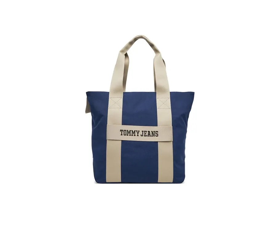 obrazek 1 Tommy Jeans Torba Tjm Retro Cool Tote AM0AM13278 Granatowy