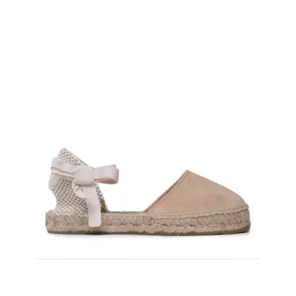 Zdjęcie Manebi Espadryle Suede Flat Valenciana Espadrilles K 1.1 P0 Beżowy