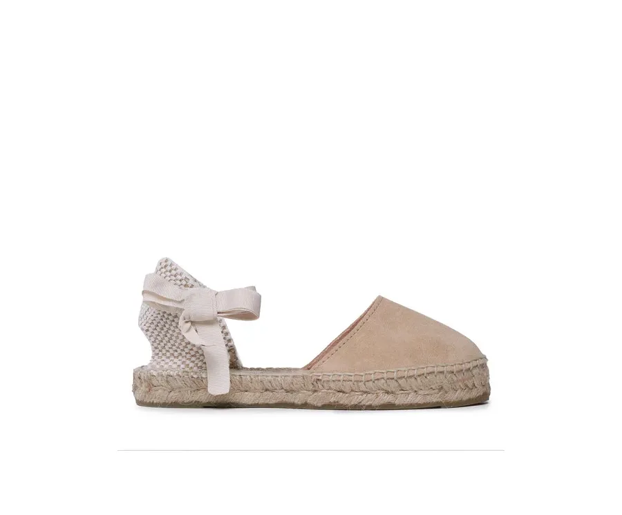 obrazek 1 Manebi Espadryle Suede Flat Valenciana Espadrilles K 1.1 P0 Beżowy