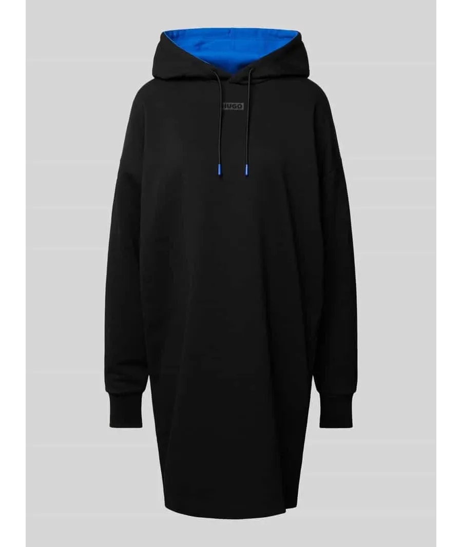 obrazek 1 Sukienka z dzianiny dresowej z kapturem model ‘Nidion’