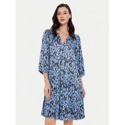 Zdjęcie Karen by Simonsen Sukienka codzienna Nikole 10104917 Niebieski Relaxed Fit