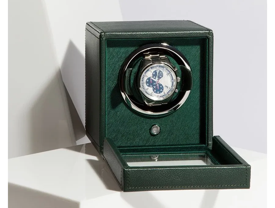 obrazek 1 Luksusowy rotomat Cube Green Wolf na zegarek