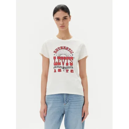 Zdjęcie Levi's® T-Shirt Perfect 17369-3024 Biały Standard Fit