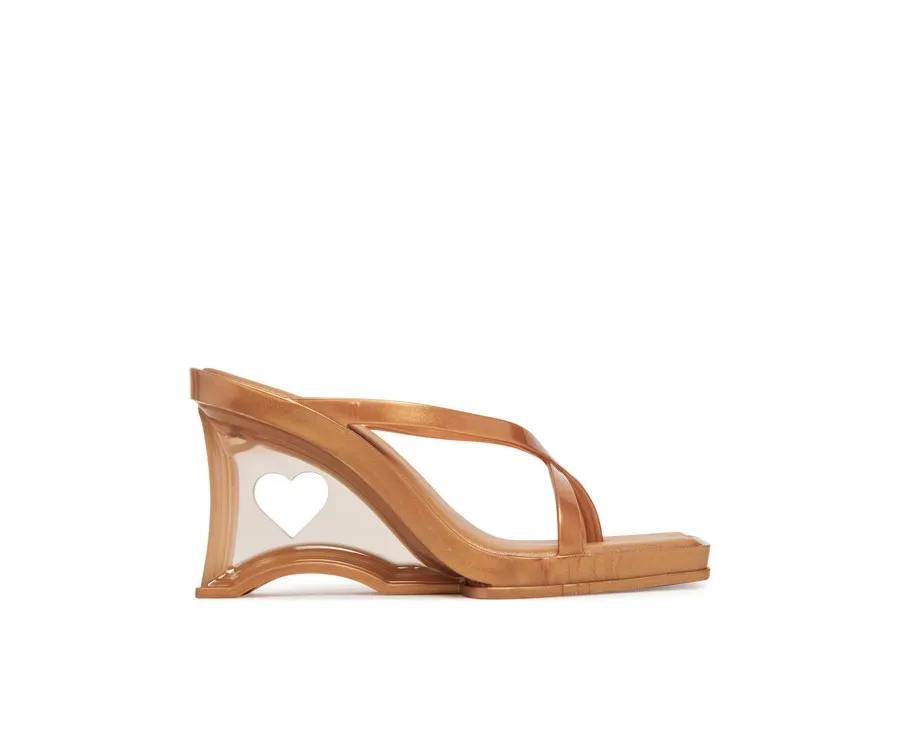 obrazek 1 Melissa Japonki Melissa Glass Heel Ad 35801 Złoty