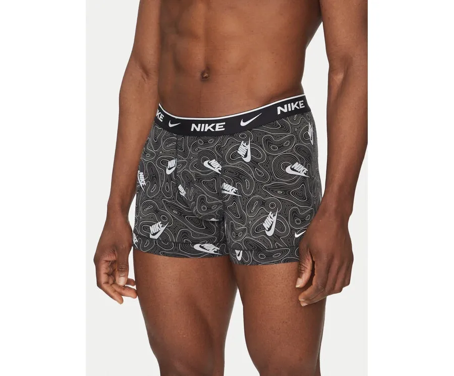 obrazek 1 Nike Komplet 3 par bokserek 000PKE1008 Kolorowy