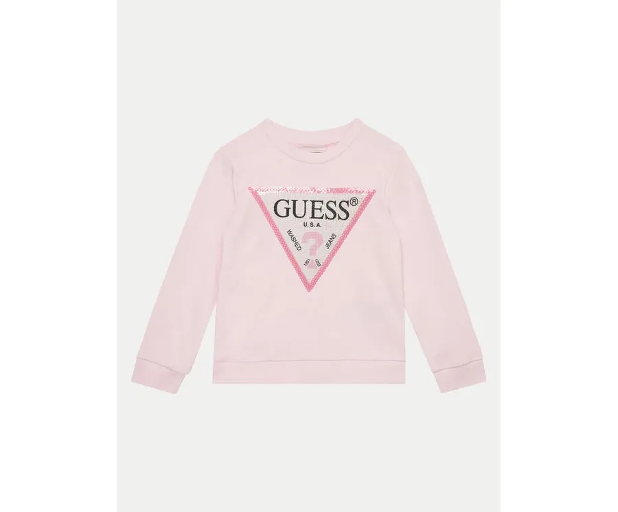 obrazek 1 Guess Bluza K4YQ10 KA6R4 Różowy Regular Fit