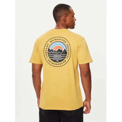Zdjęcie Quiksilver T-Shirt Landscapes EQYZT07917 Żółty Regular Fit