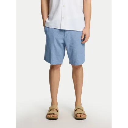 Zdjęcie Selected Homme Szorty materiałowe Brody 16087638 Niebieski Regular Fit