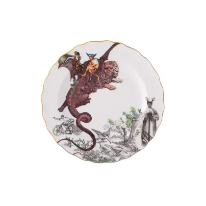 Zdjęcie Talerz na chleb i masło z porcelany z unikatowej kolekcji Rêveries - Vista Alegre