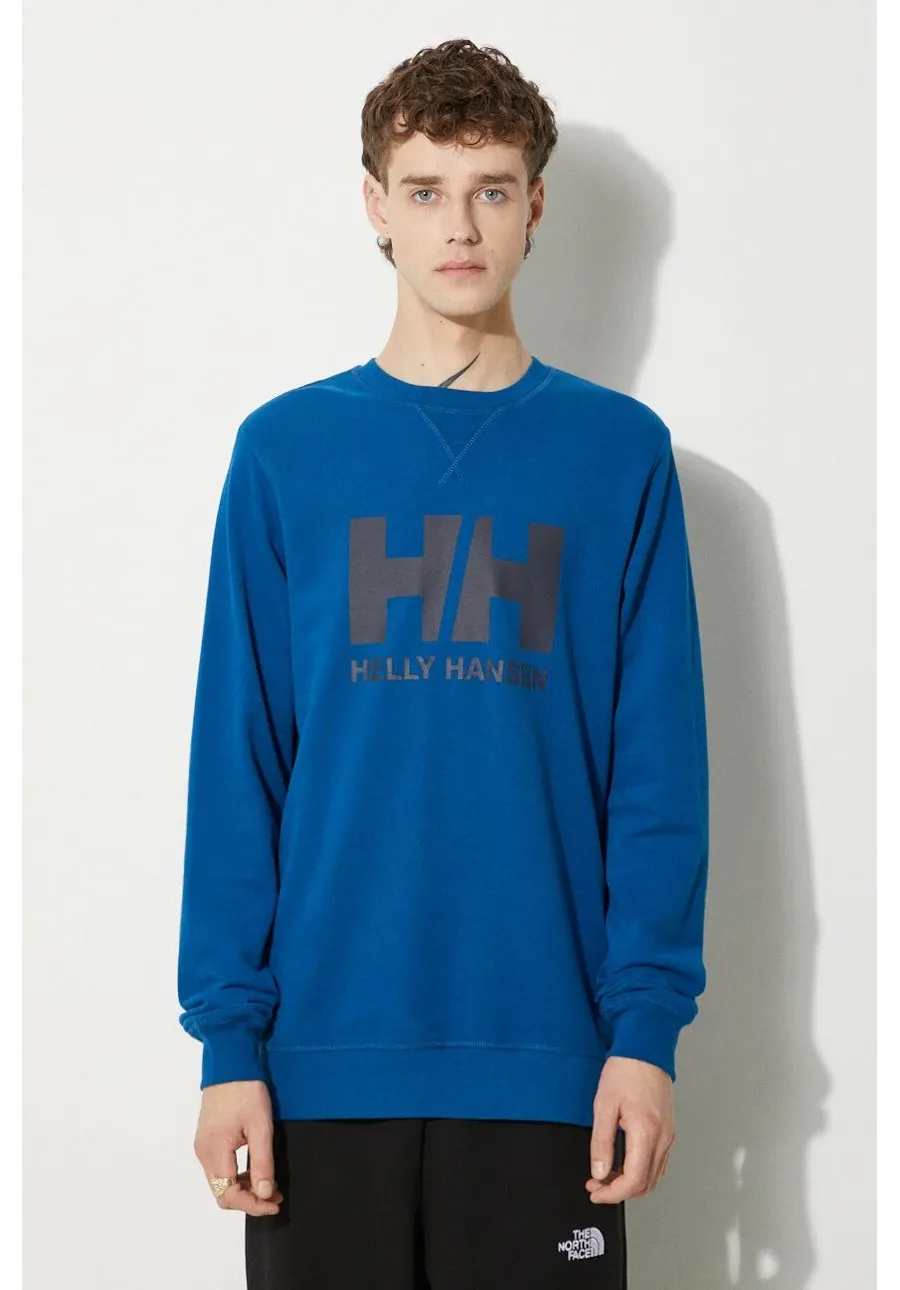 obrazek 1 Helly Hansen bluza bawełniana męska kolor niebieski  34000