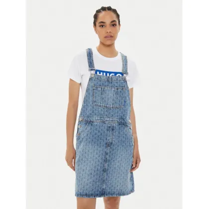 Zdjęcie Hugo Sukienka jeansowa Garli_B 50513727 Niebieski Regular Fit HUGO