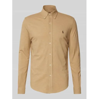 Zdjęcie Koszula casualowa o kroju regular fit z kołnierzykiem typu button down