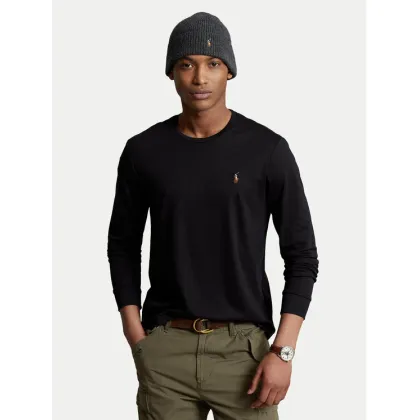Zdjęcie Polo Ralph Lauren Longsleeve 710760121 Czarny Slim Fit