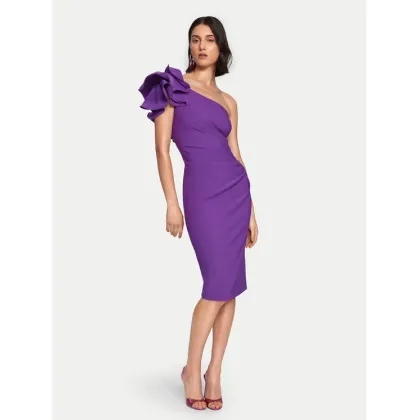 Zdjęcie Joseph Ribkoff Sukienka koktajlowa 241755 Fioletowy Slim Fit