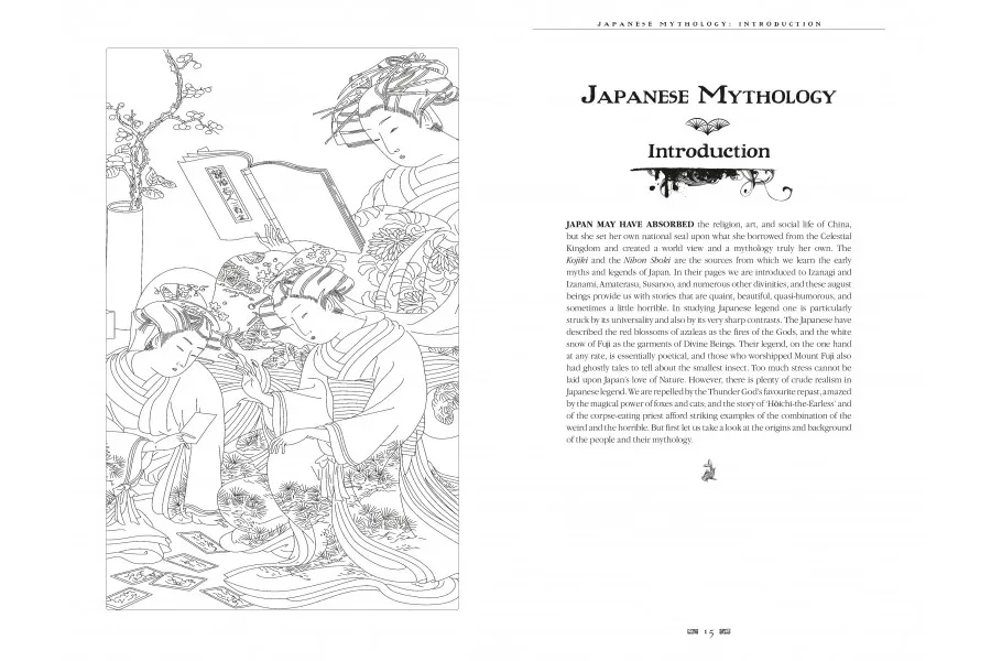 obrazek 5 Książka Japońskie mity i opowieści - Flame Tree Publishing