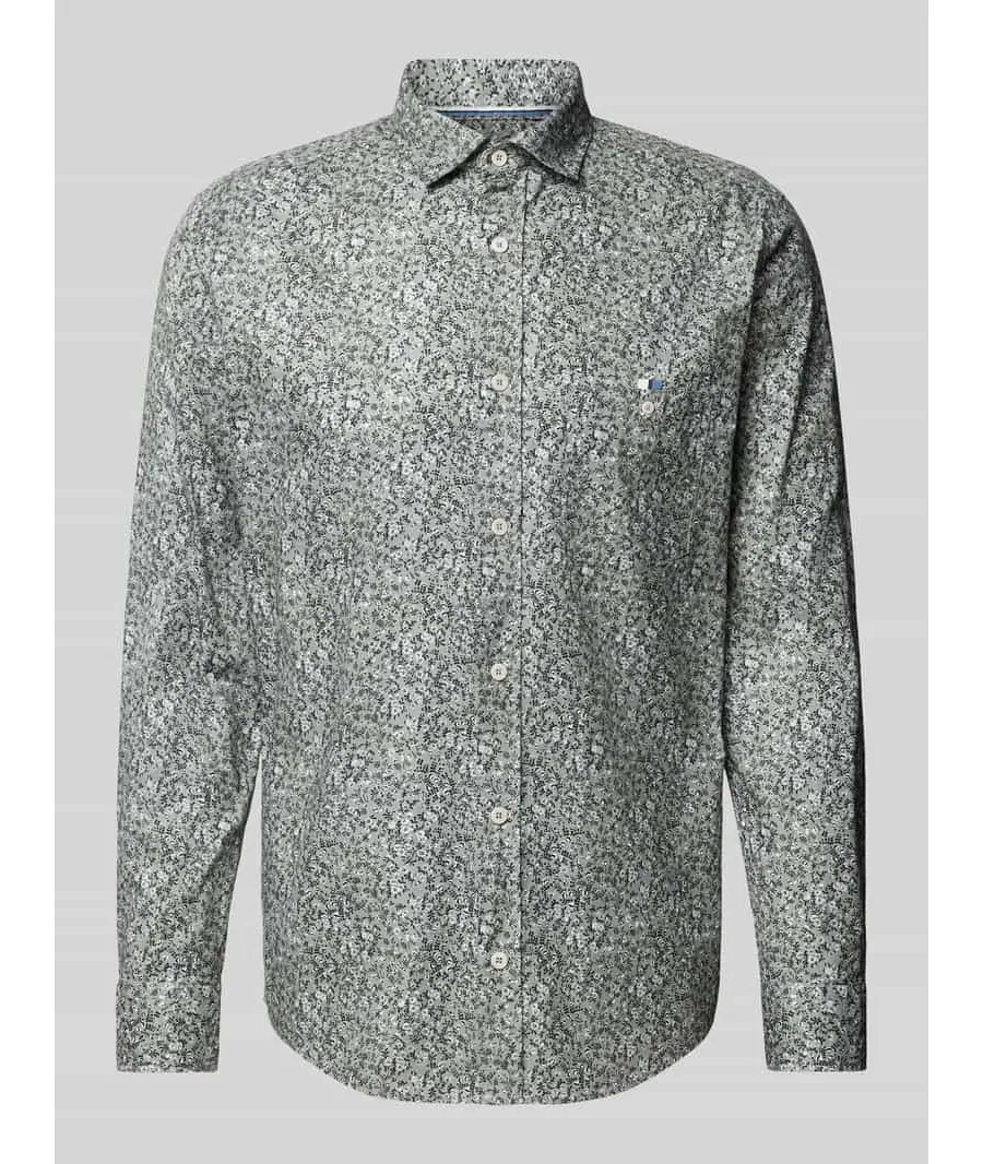 obrazek 1 Koszula biznesowa o kroju slim fit z kołnierzykiem typu kent