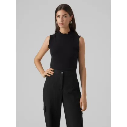 Zdjęcie Vero Moda Bluzka Gold 10297855 Czarny Slim Fit