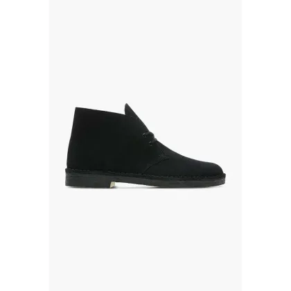 Zdjęcie Clarks Originals półbuty zamszowe Desert Boot męskie kolor czarny 26155480
