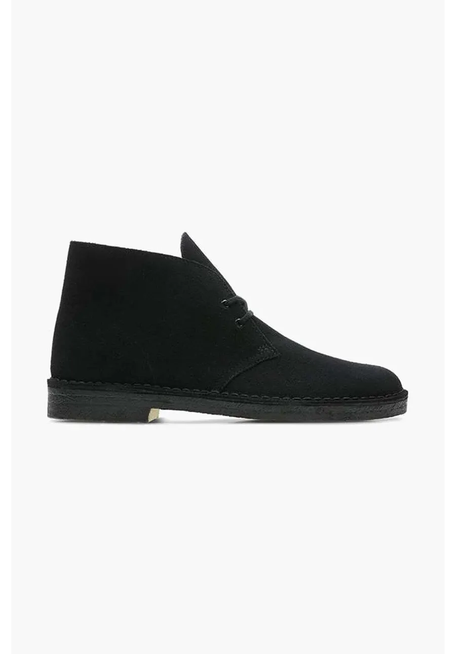 obrazek 1 Clarks Originals półbuty zamszowe Desert Boot męskie kolor czarny 26155480