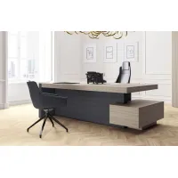 Zdjęcie Włoskie luksusowe biurko do stylowych gabinetów