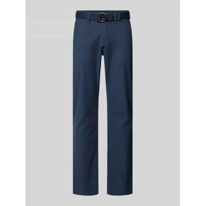 Zdjęcie Chinosy o kroju slim fit z paskiem