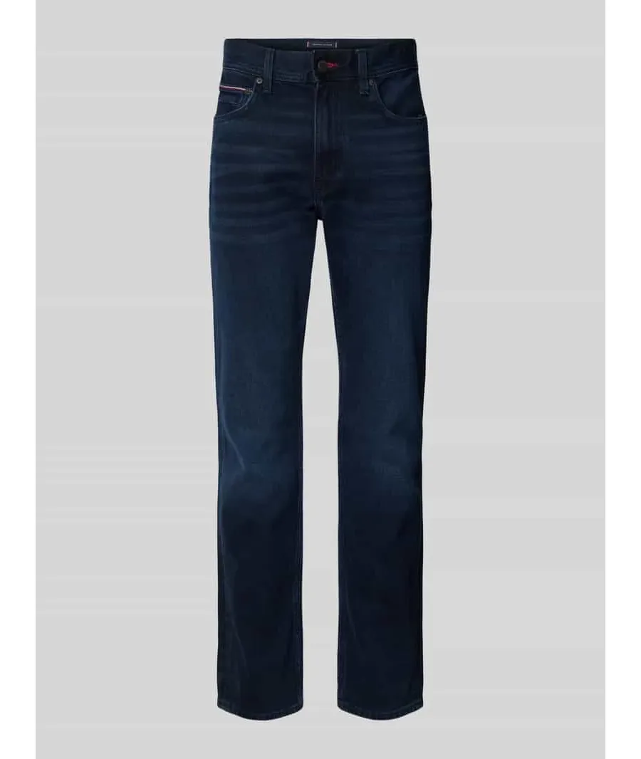 obrazek 1 Jeansy o kroju regular fit z 5 kieszeniami model ‘MERCER’