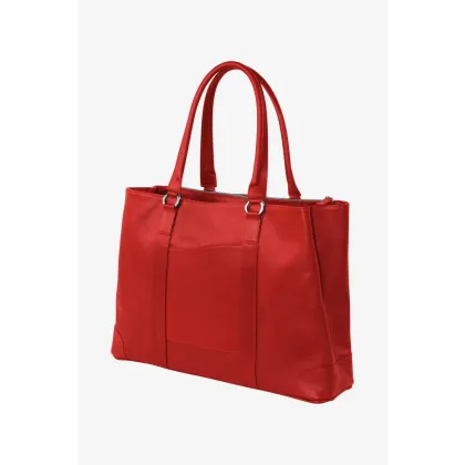 Zdjęcie Cudowna czerwona torba wykonana ze skóry - Terrida