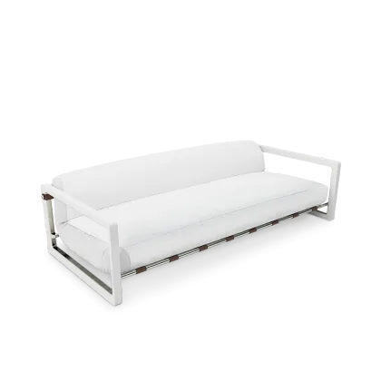 Zdjęcie Biała sofa do domu i na taras