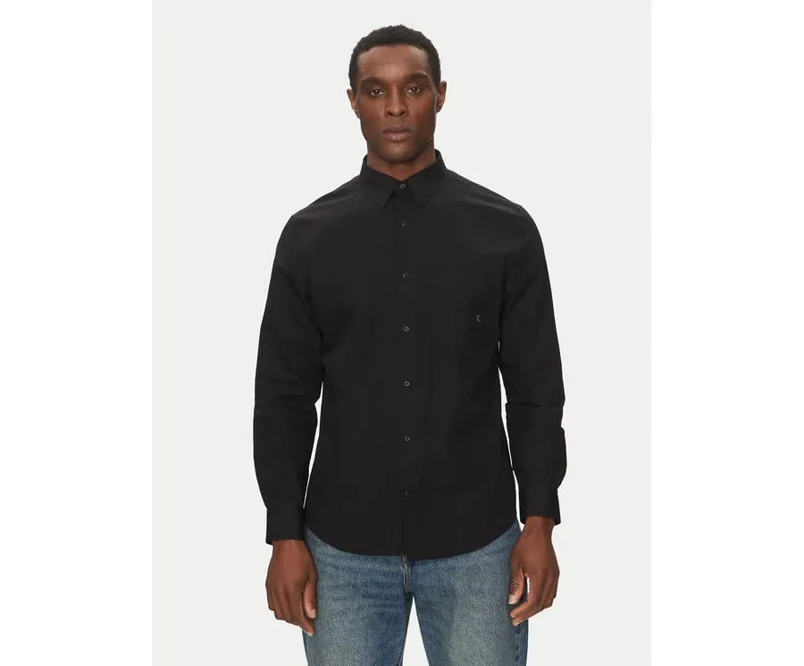obrazek 1 Calvin Klein Jeans Koszula LV040QM160 Czarny Regular Fit
