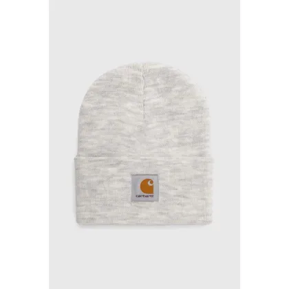 Zdjęcie Carhartt WIP czapka Acrylic Watch Hat kolor szary z grubej dzianiny I020175.482XX