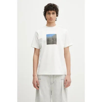 Zdjęcie Ader Error t-shirt Apparel-Top męski kolor biały z nadrukiem BO01SSTS0101OW