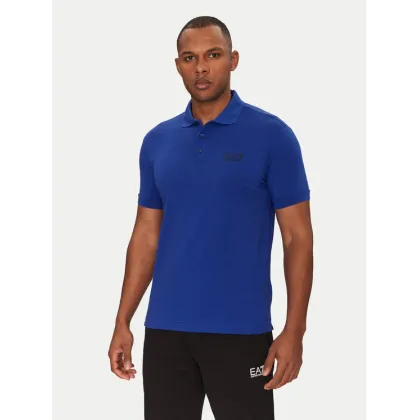 Zdjęcie EA7 Emporio Armani Polo 8NPF14 PJVQZ UA031 Niebieski Regular Fit