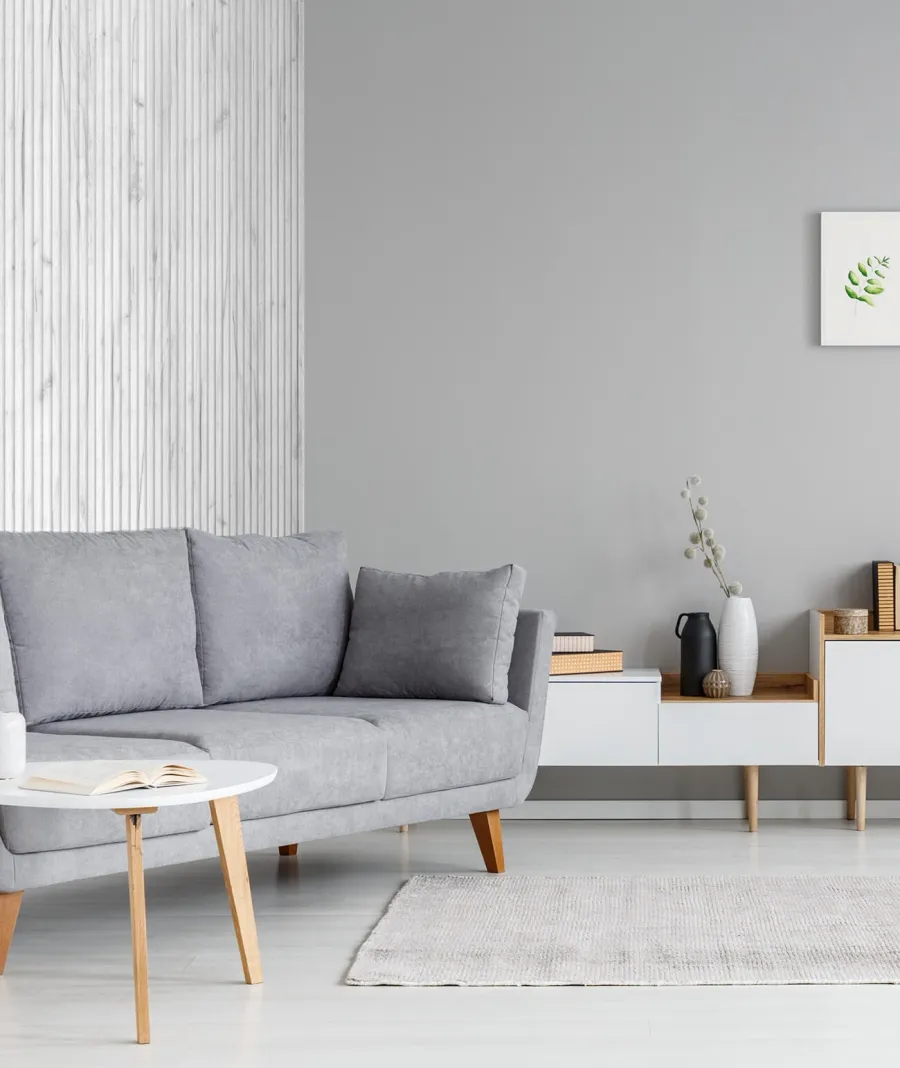 obrazek 1 280x11,7 cm LT Lamel ryflowany (dąb biały rustic) - Panel ścienny i sufitowy 3D